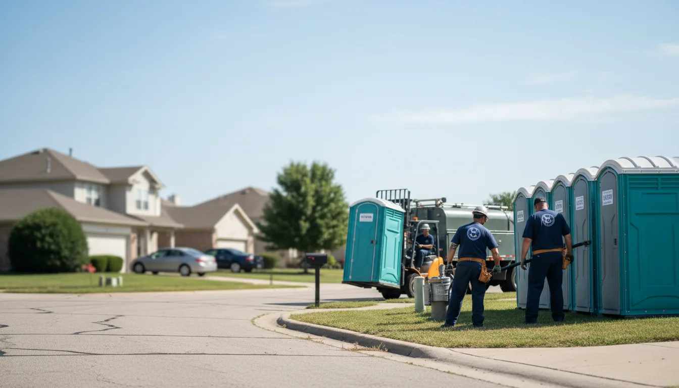 Porta Potty Rental in Ansonia, OH near me